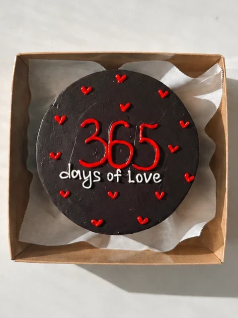 Бенто - торт "365 дней любви"