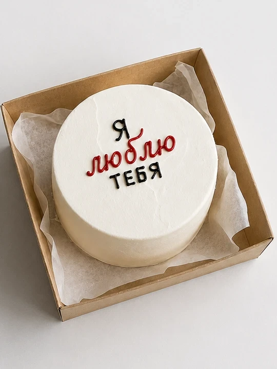 Бенто - торт "Признание"