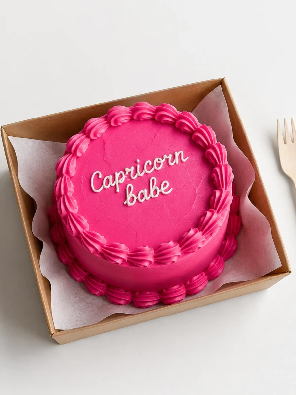 Бенто - торт "Capricorn babe"