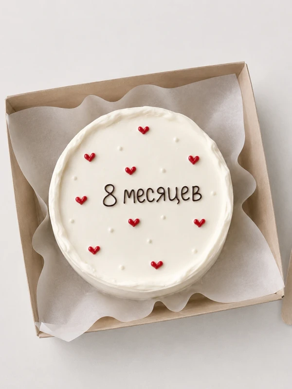 Бенто - торт "8 месяцев"